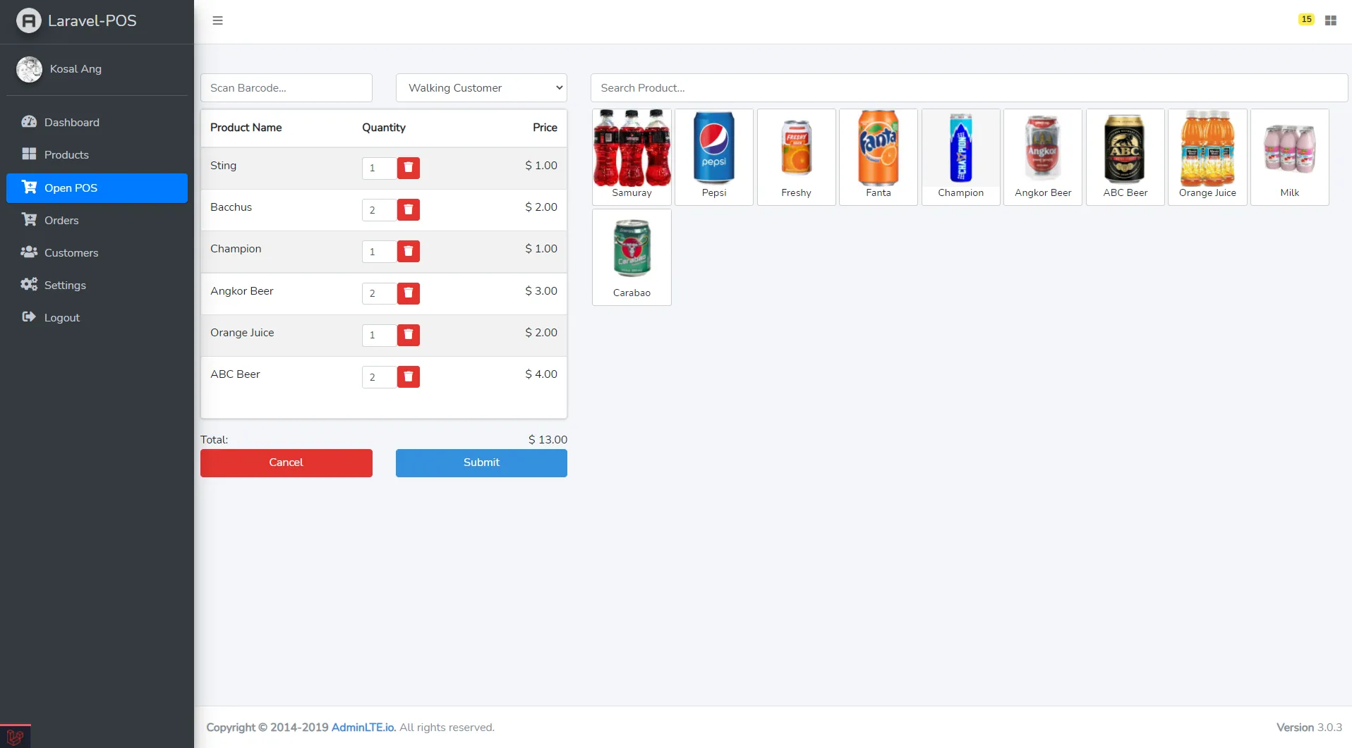 Create order