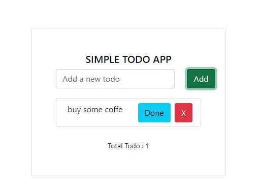 Todo App Screenshot